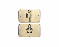 Custom Door Signs | Symbol Signs | Room Number Door Signs