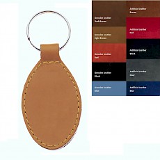Leather Key Tag | Key Tags | Artificial | Genuine